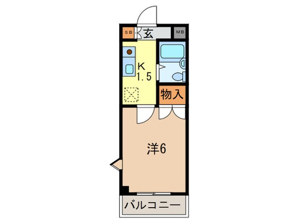 グランディアルネ西神弐番館の物件間取画像